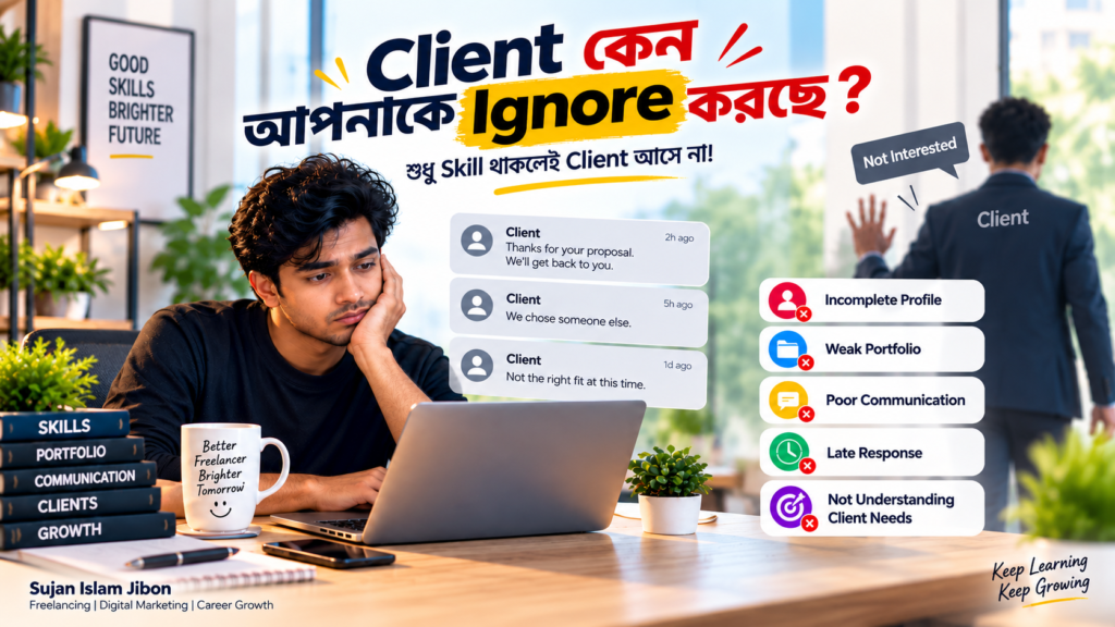 Client কেন আপনাকে Ignore করছে - Freelancer tips