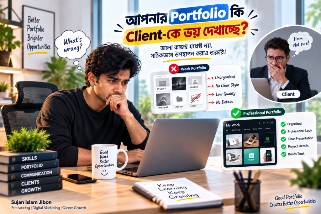 Client আপনাকে Ignore করছে - Freelancer Portfolio Tips